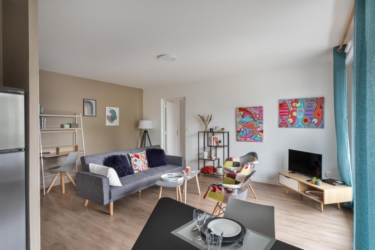 Apartamento Bahibe - Balcon Et Parking Au Calme Proche Gare Rennes Exterior foto