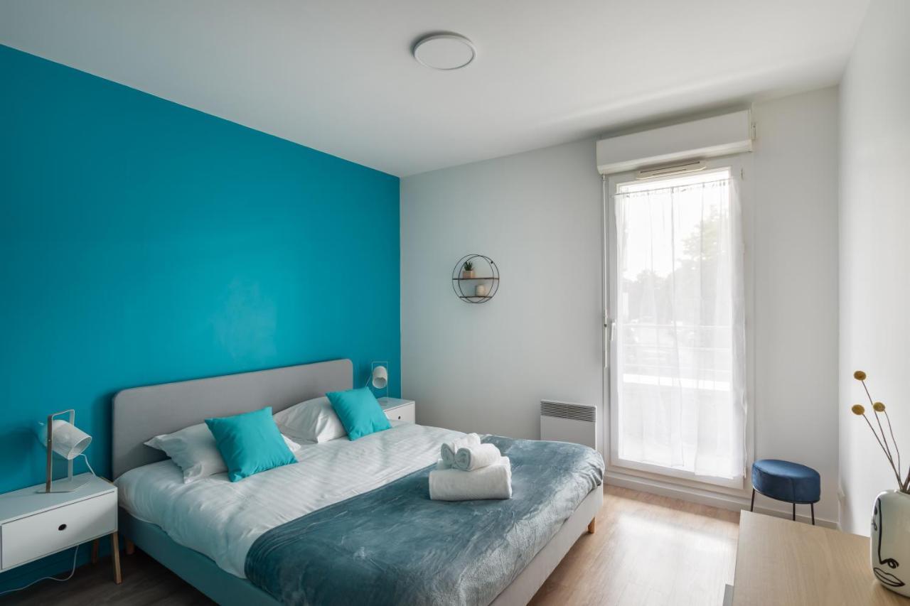 Apartamento Bahibe - Balcon Et Parking Au Calme Proche Gare Rennes Exterior foto